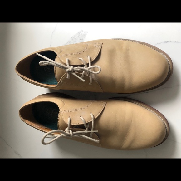 NWOT Men’s rockport tan shoes w/laces - size 12w - Picture 4 of 8